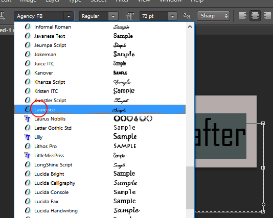 how to download fonts on photoshop